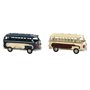 Figurine Décorative Home ESPRIT Bleu Blanc Le Bus Vintage 17 x 7 x 8 c