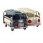 Figurine Décorative Home ESPRIT Bleu Blanc Le Bus Vintage 17 x 7 x 8 c