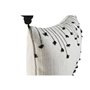 Coussin Home ESPRIT Blanc Noir Losanges 50 x 15 x 30 cm