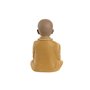 Figurine Décorative Home ESPRIT Jaune Vert Orange Moine Oriental 11 x 