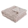 Couverture Home ESPRIT Mauve 130 x 170 cm
