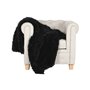 Couverture Home ESPRIT Noir 130 x 170 cm