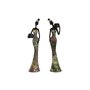 Figurine Décorative Home ESPRIT Multicouleur Africaine 10 x 7,5 x 38,5