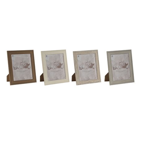 Cadre photo Home ESPRIT Marron Beige Crème Naturel Verre polystyrène 2