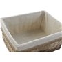 Set de basket Home ESPRIT Marron Naturel 48 x 40 x 22 cm (5 Pièces)