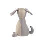 Support de porte Home ESPRIT Sable 23 x 12 x 26 cm Chien (2 Unités)