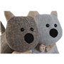 Support de porte Home ESPRIT Sable 33 x 15 x 22 cm Chat (2 Unités)