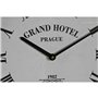 Horloge Murale Home ESPRIT Blanc Verre Bois MDF 40 x 4,5 x 40 cm (2 Un