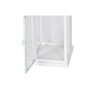 Lanterne Home ESPRIT Blanc Verre Fer Shabby Chic 20 x 20 x 55 cm (3 Pi