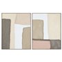 Cadre Home ESPRIT Abstrait Urbaine 82,2 x 4,5 x 102 cm (2 Unités)
