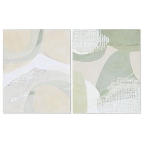 Cadre Home ESPRIT Abstrait Moderne 80 x 3,8 x 100 cm (2 Unités)