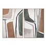 Cadre Home ESPRIT Abstrait Urbaine 83 x 4,5 x 123 cm (2 Unités)