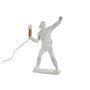 Lampe de bureau Home ESPRIT Blanc Doré Résine 220 V 32 x 13 x 52 cm