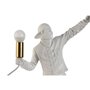 Lampe de bureau Home ESPRIT Blanc Doré Résine 220 V 32 x 13 x 52 cm
