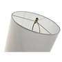 Lampe de bureau Home ESPRIT Blanc Doré Fer 50 W 220 V 35 x 35 x 78 cm