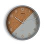 Horloge Murale Versa Cork Gris Plastique 4,5 x 30 x 30 cm