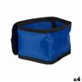 Collier pour Chien Bleu Noir PVC Gel 6,5 x 1 x 45 cm Réfrigérant (4 Un