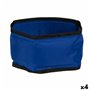 Collier pour Chien Bleu Noir PVC Gel 8 x 1 x 66 cm Réfrigérant (4 Unit