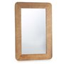 Miroir mural Marron Bois de manguier Rayures 90 x 60 x 2 cm