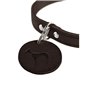 Collier pour Chien Hunter Aalborg Chocolat M 38-47 cm