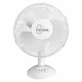 Ventilateur sur Pied FARELEK MIAMI 40 W Blanc