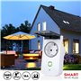 Prise Intelligente Alpina Smart Home Extérieur Wi-Fi 230 V 16 A