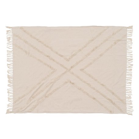 Couverture Beige 125 x 150 cm