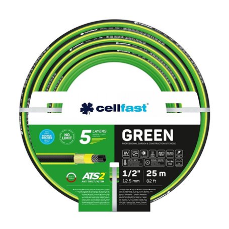 Tuyau d'arrosage Cellfast 15-100 25 m Plastique 1 Pièce (25 m)