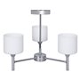 Suspension Activejet AJE-MIRA 3P Blanc Argenté Métal 40 W