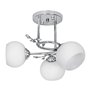 Suspension Activejet AJE-IRMA 3P Blanc Argenté Métal 40 W 39 x 29 x 35