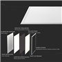Panneau LED V-Tac SKU2160246 Blanc E 40 W 4500 K