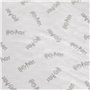 Drap housse Harry Potter Blanc Gris 105 x 200 cm