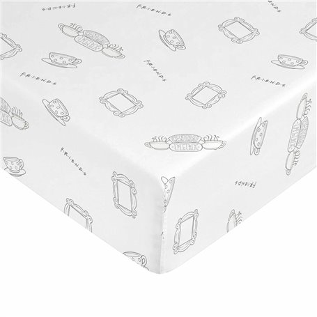 Drap housse Friends 105 x 200 cm