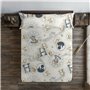 Drap housse Harry Potter Blanc Beige 160 x 200 cm