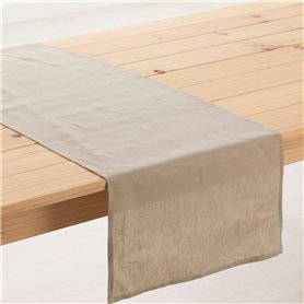 Chemin de Table Mauré Taupe 45 x 140 cm