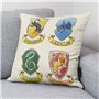 Housse de coussin Harry Potter Magical Blanc 45 x 45 cm