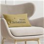 Housse de coussin Harry Potter Merry Christmas Doré 30 x 50 cm