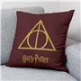 Housse de coussin Harry Potter Deathly Hallows 50 x 50 cm