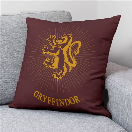 Housse de coussin Harry Potter Gryffindor Sparkle Bordeaux 50 x 50 cm