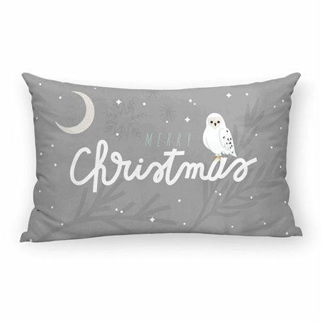 Housse de coussin Harry Potter Hogwarts Christmas Gris 30 x 50 cm