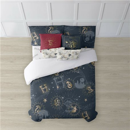 Housse de Couette Harry Potter Gold 220 x 220 cm Lit 2 persones