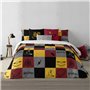 Housse de Couette Harry Potter Hogwarts 220 x 220 cm Lit 2 persones