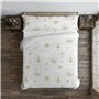 Housse de Couette Harry Potter Hogwarts Gold Christmas 220 x 220 cm Li