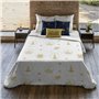 Housse de Couette Harry Potter Hogwarts Gold Christmas 220 x 220 cm Li