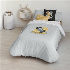 Housse de Couette Harry Potter Hufflepuff 200 x 200 cm Lit de 120