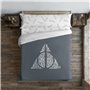 Housse de Couette Harry Potter Deathly Hallows 140 x 200 cm Lit 1 pers