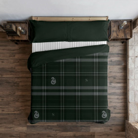 Housse de Couette Harry Potter Slytherin 220 x 220 cm Lit 2 persones