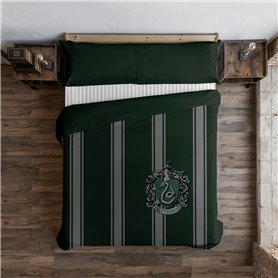 Housse de Couette Harry Potter Slytherin 155 x 220 cm Lit 1 persone