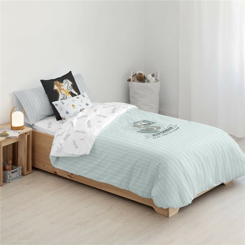 Image secondaire de Housse de Couette Harry Potter Slytherin Sweet Multicouleur 175 Fils 140 x 200 cm Lit 1 personne