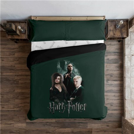 Housse de Couette Harry Potter Death Eaters Multicouleur 240 x 220 cm 